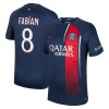 Paris Saint-Germain 2023-24 Fabian 8 Hjemmedrakt Kortermet